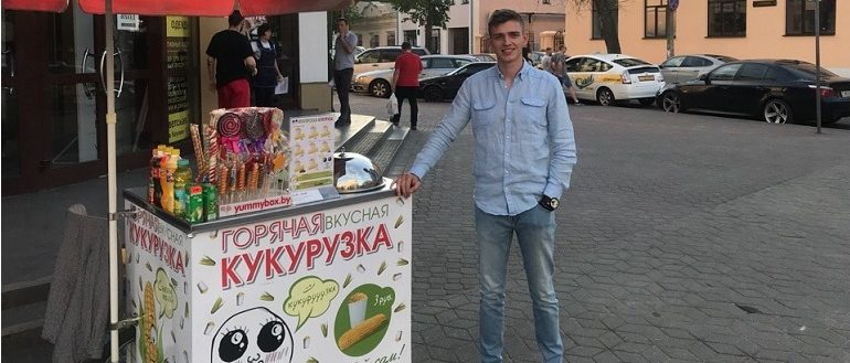 вареная кукуруза